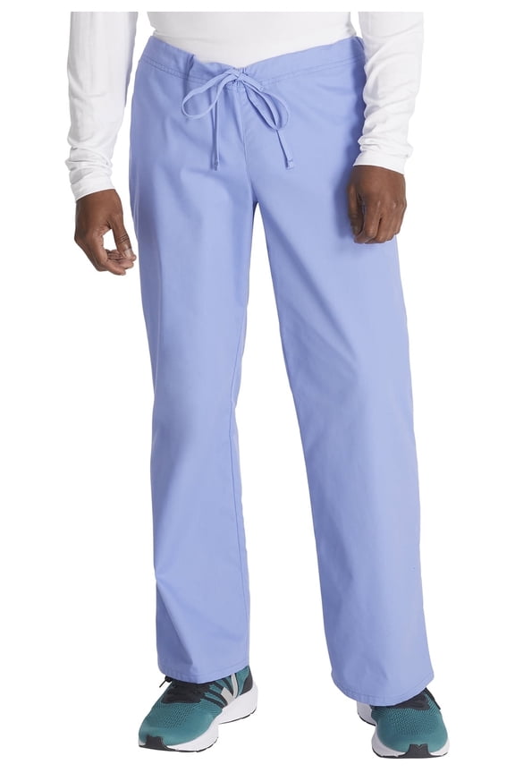 Women and Men Natural Rise Pant with 2 Pockets and Adjustable Drawstring, 83006