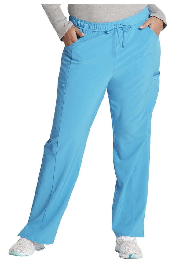 Women and Men Natural Rise Pant with 2 Pockets and Adjustable Drawstring, 83006