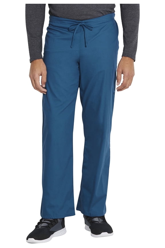 Women and Men Natural Rise Pant with 2 Pockets and Adjustable Drawstring, 83006