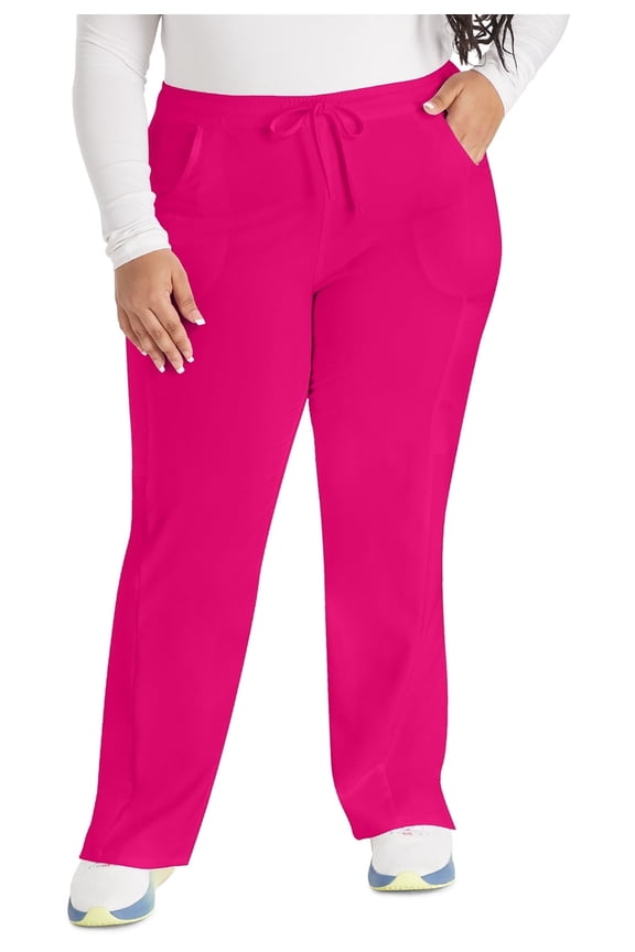 Women and Men Natural Rise Pant with 2 Pockets and Adjustable Drawstring, 83006
