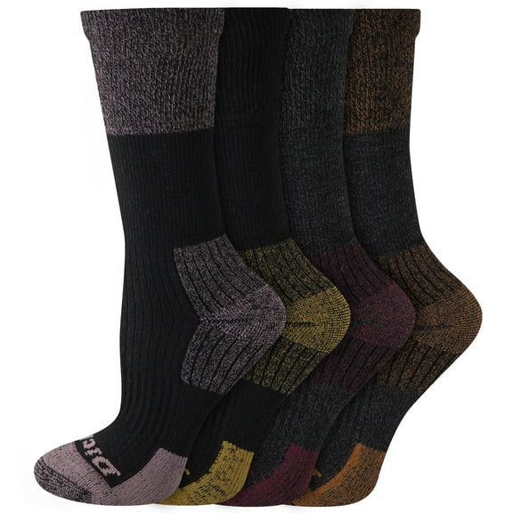 Dickies Women's 4 Pack HYDRO-COOL™ Wide Calf Crew Socks