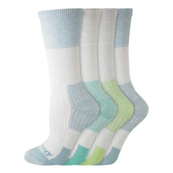 Dickies Women's 4 Pack HYDRO-COOL™ Wide Calf Crew Socks