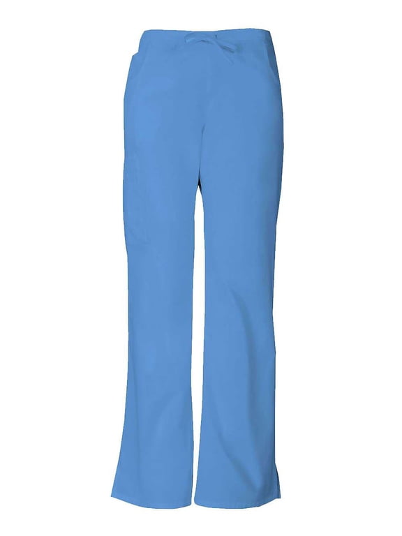 EDS Signature Scrubs for Women, Drawstring Cargo Pants for Women in Soft Brushed Poplin, 86206