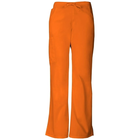 Dickies Women's Cargo Scrub Pants, Mid Rise with Drawstring - 86206