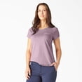 thumbnail image 1 of Dickies Women's Cooling Short Sleeve Pocket T-Shirt, Mauve Shadow Heather, M, 1 of 4
