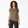 thumbnail image 1 of Dickies Women's Cooling Short Sleeve Pocket T-Shirt, Military Green Heather, XL, 1 of 4