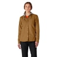 thumbnail image 1 of Dickies Women's Duck Hooded Shirt Jacket, 1 of 5