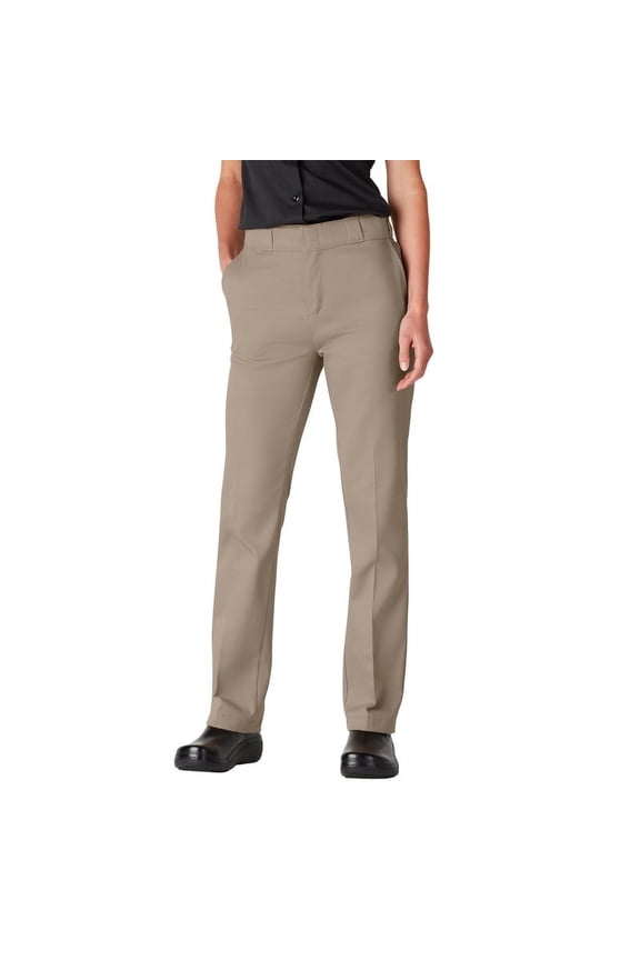 Women's FLEX Original Fit Work Pants with Stretch Twill Fabric, Wrinkle Resistant Design, and Durable Comfort for Everyday Wear