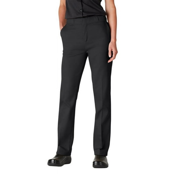 Dickies Women's FLEX Original Fit Work Pants with Stretch Twill Fabric, Wrinkle Resistant Design, and Durable Comfort for Everyday Wear