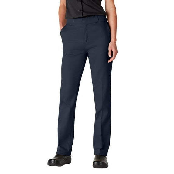 Dickies Women's FLEX Original Fit Work Pants with Stretch Twill Fabric, Wrinkle Resistant Design, and Durable Comfort for Everyday Wear