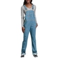 thumbnail image 1 of Dickies Women's Relaxed Fit Bib Overalls with Adjustable Straps, Functional Pockets, and Durable Cotton Denim for Work or Casual Wear, 1 of 2