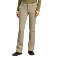 thumbnail image 1 of Dickies Women's Perfect Shape Relaxed Fit Bootcut Pants, Rinsed Oxford Stone, 4, 1 of 2