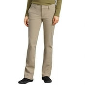 Dickies Women's Perfect Shape Relaxed Fit Bootcut Pants, Rinsed Oxford Stone, 6