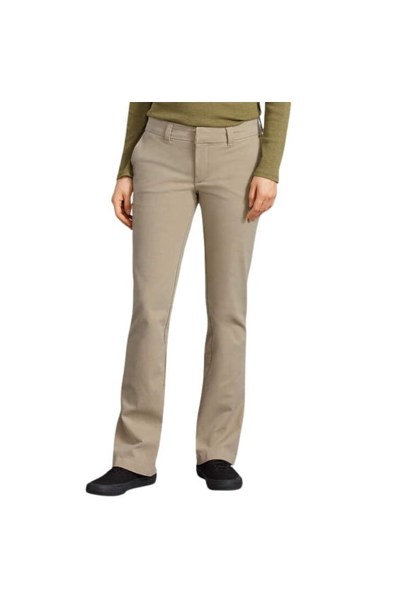 Women's Perfect Shape Relaxed Fit Bootcut Pants, Rinsed Oxford Stone, 6