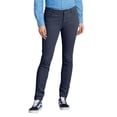 thumbnail image 1 of Dickies Women's Perfect Shape Skinny Fit Pants, Rinsed Navy, 12, 1 of 2