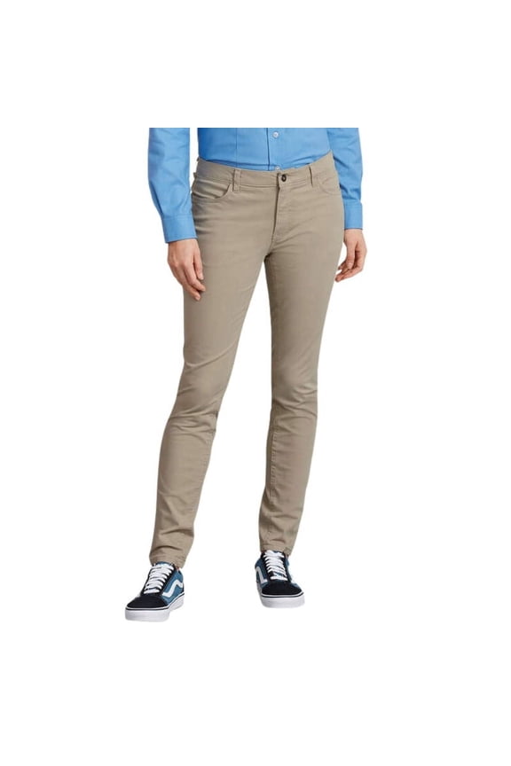 Women's Perfect Shape Skinny Fit Pants, Rinsed Oxford Stone, 4