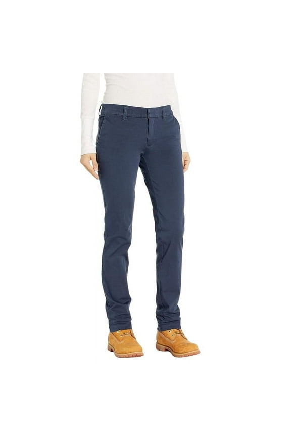 Women's Perfect Shape Straight Fit Pants, Rinsed Navy, 14
