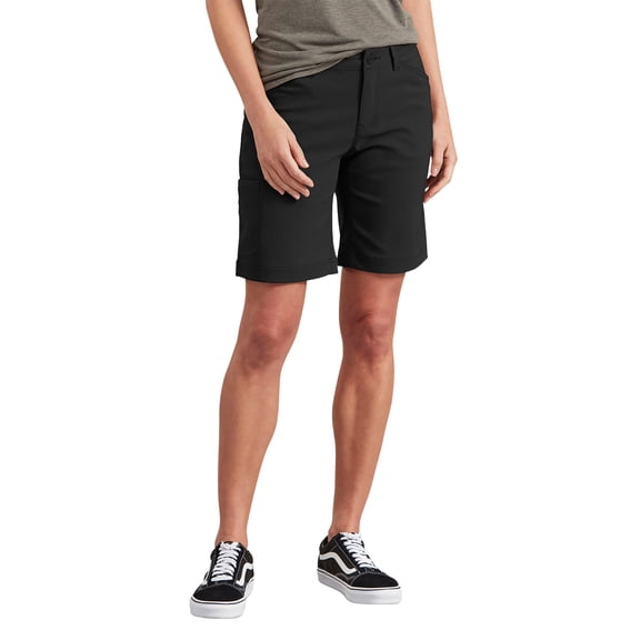 Dickies Women's Performance Bi-Stretch Shorts Black 10