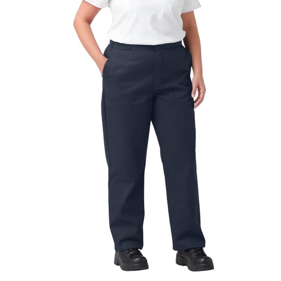 Dickies Women's Plus 874 Original Work Pants, Dark Navy, 16 W Tall