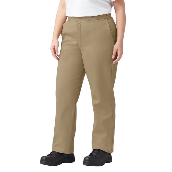 Dickies Women's Plus 874 Original Work Pants, Khaki, 20 W Tall