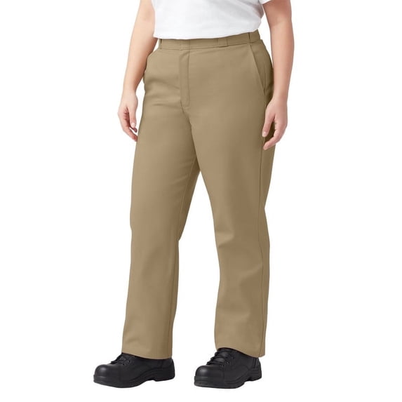 Dickies Women's Plus 874 Original Work Pants, Khaki, 20 W Regular