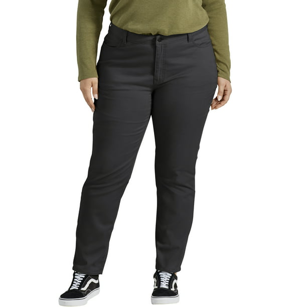 Dickies Women's Plus Perfectly Slimming Skinny Pant - Walmart.com