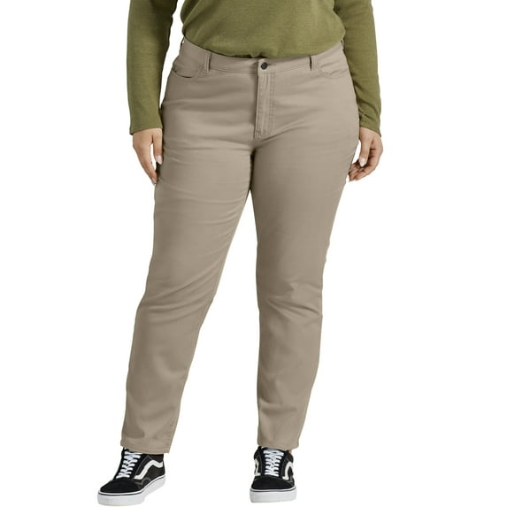 Dickies Women's Plus Perfectly Slimming Skinny Pant