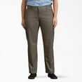 thumbnail image 1 of Dickies Women’s Plus Relaxed Fit Stretch Cargo Pants, Grape Leaf, 22W, 1 of 2
