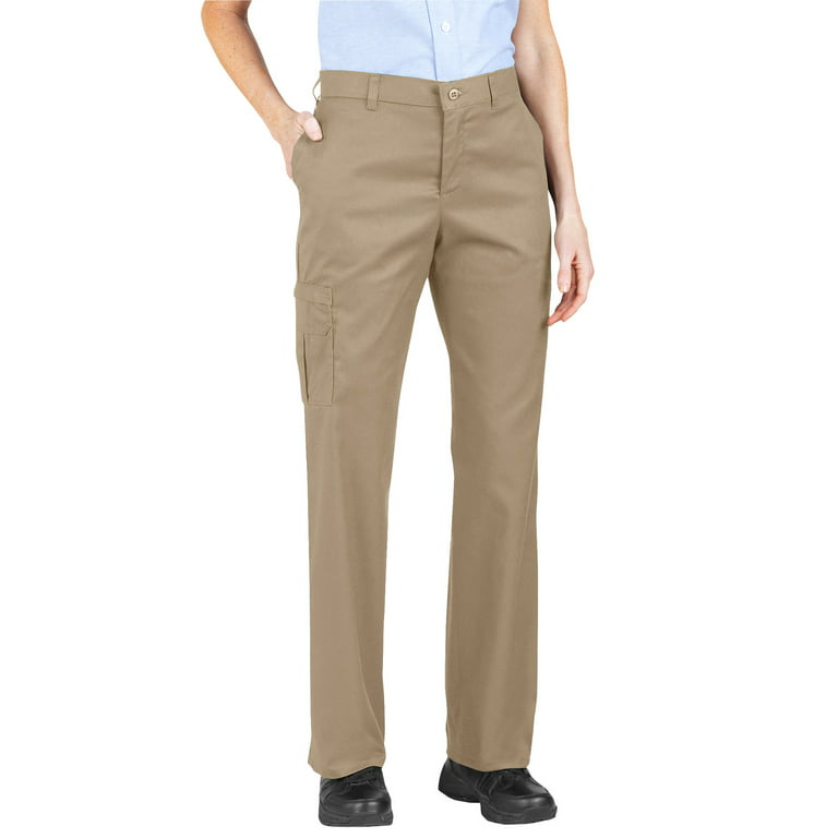 Dickies Women's Premium Relaxed Straight Wrinkle Resistant Cargo