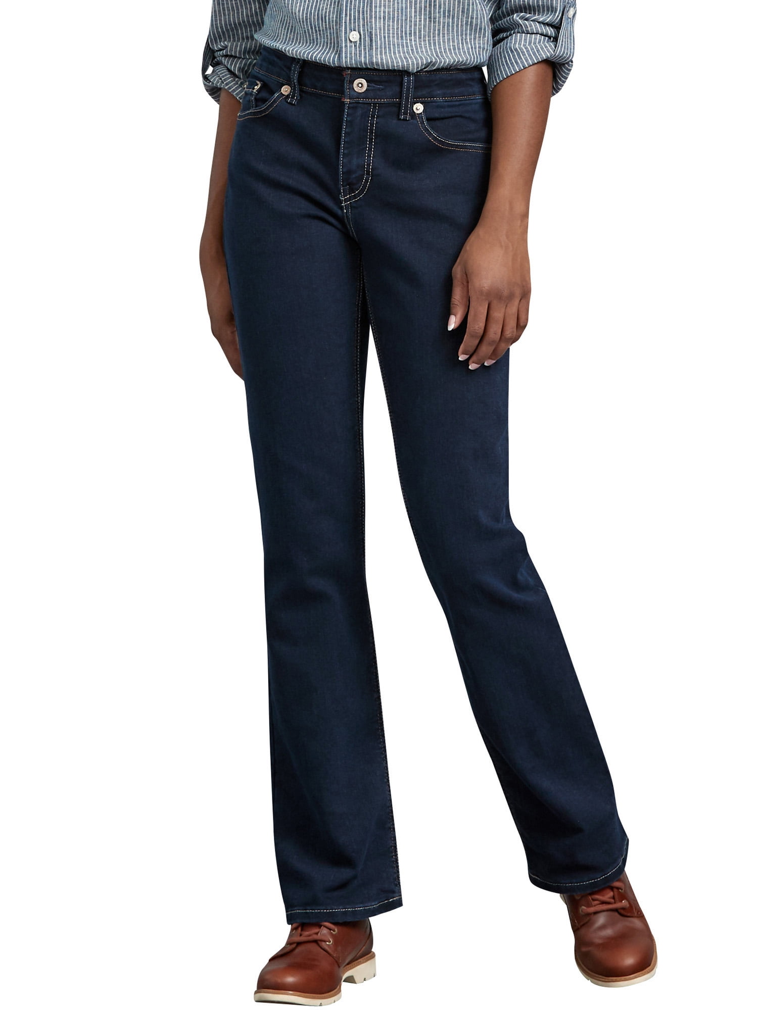 Dickies Women s Relaxed Bootcut Jean Walmart