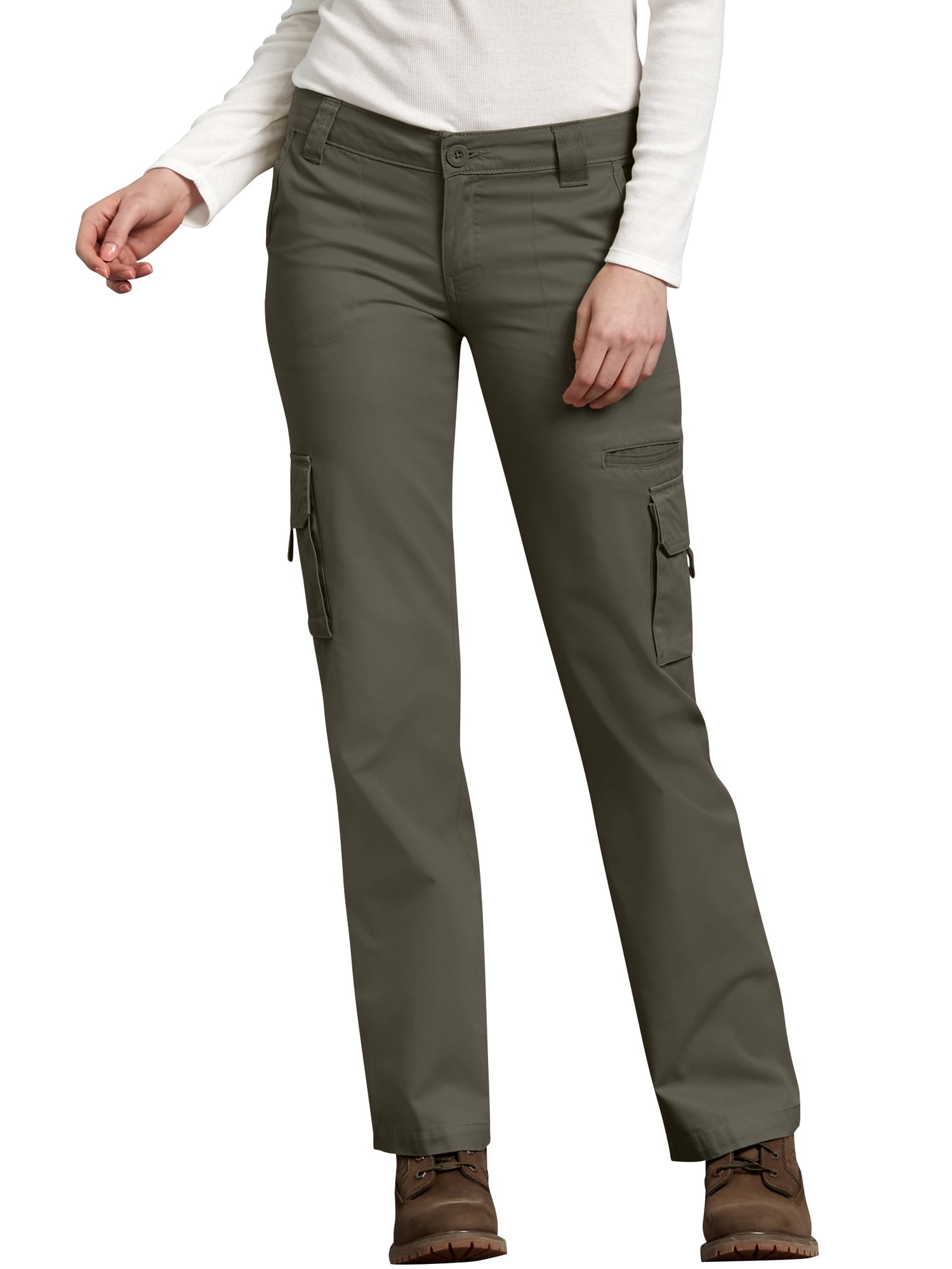 Best hot sale Women's Mid-Rise Straight Leg Chino Pants - A New