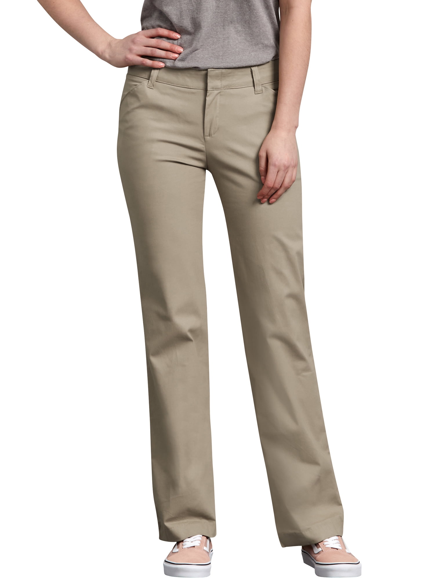 Relaxed Straight Stretch Twill Pant - Walmart.com