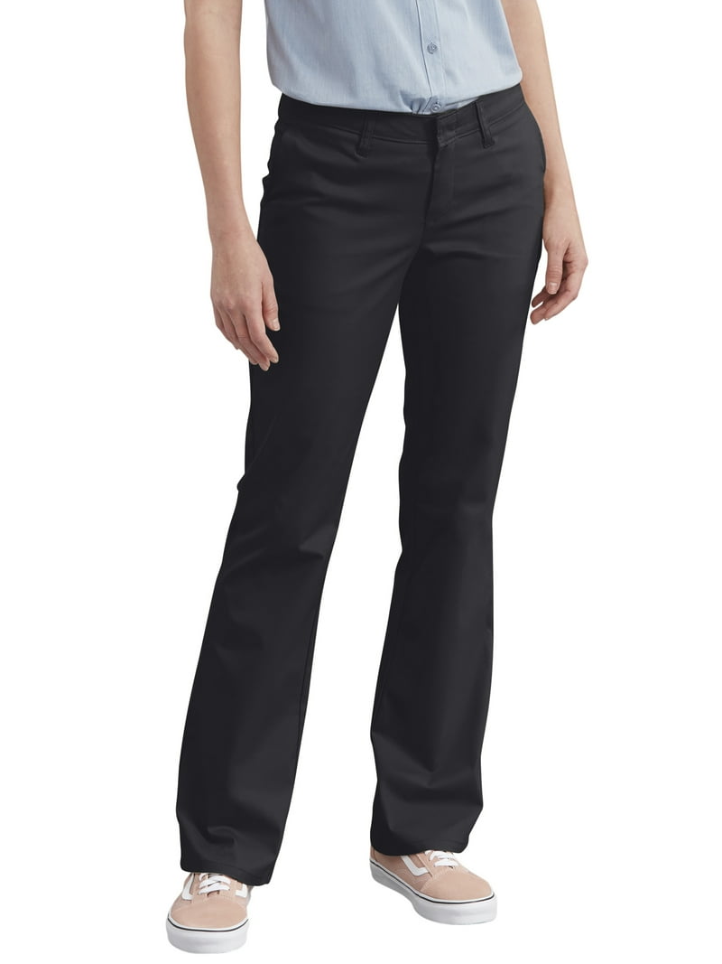RHC × Dickies Stretch Cotton Slim Pants Juniors' Schoolwear Slim Fit Straight Leg Stretch Pants