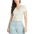 thumbnail image 1 of Dickies Womens Juniors Knit Striped Cropped, 1 of 1