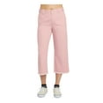 thumbnail image 1 of Dickies Womens Juniors Work Frayed Hem Cropped Jeans, 1 of 1