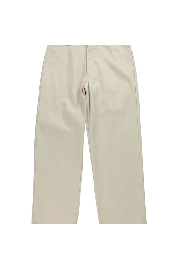 Womens High-Rise Relaxed Cropped Casual Pants, Beige, Juniors, 9