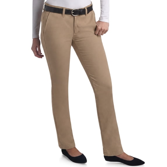 Womens Flex Twill Work Pants Straight Fit Narrow Through Hips