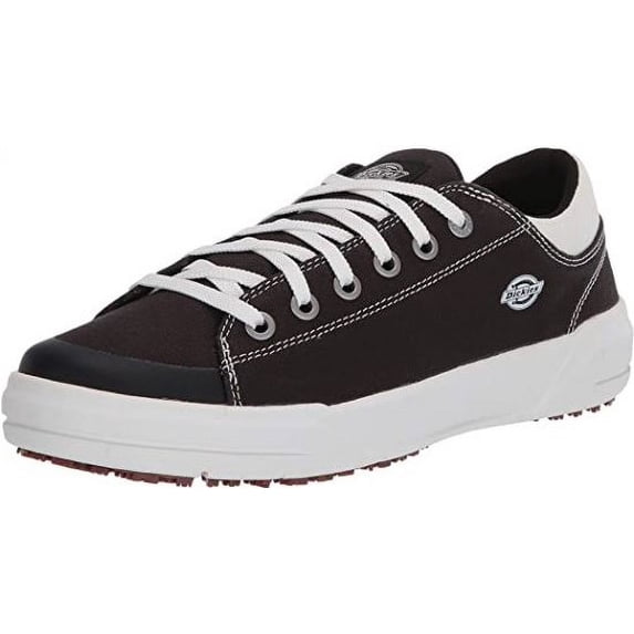 Dickies Womens Supa Dupa Low Soft Toe Casual Sneakers, Jet Black - Size 055M