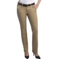 thumbnail image 1 of Dickies Womens Work Pants - Mid Rise Skinny Stretch Fit Twill Pull On Office Casual Pants for Women, 1 of 7