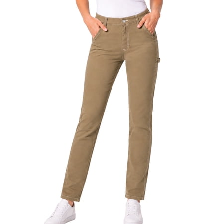 Dickies Women's Casual Slim Fit Carpenter Pant - Non-Stretch - Runs Small