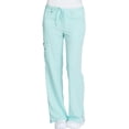 thumbnail image 1 of Dickies Xtreme Stretch Medical Scrubs Pant for Women Mid Rise Drawstring Cargo Plus Size 82011, 1 of 8