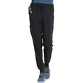 thumbnail image 1 of Dickies Xtreme Stretch Medical Scrubs Pant for Women Mid Rise Drawstring Cargo Plus Size 82011, 1 of 8