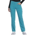 thumbnail image 1 of Dickies Xtreme Stretch Medical Scrubs Pant for Women Mid Rise Drawstring Cargo Plus Size 82011, 1 of 8