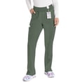 thumbnail image 1 of Dickies Xtreme Stretch Medical Scrubs Pant for Women Mid Rise Drawstring Cargo Plus Size 82011, 1 of 8