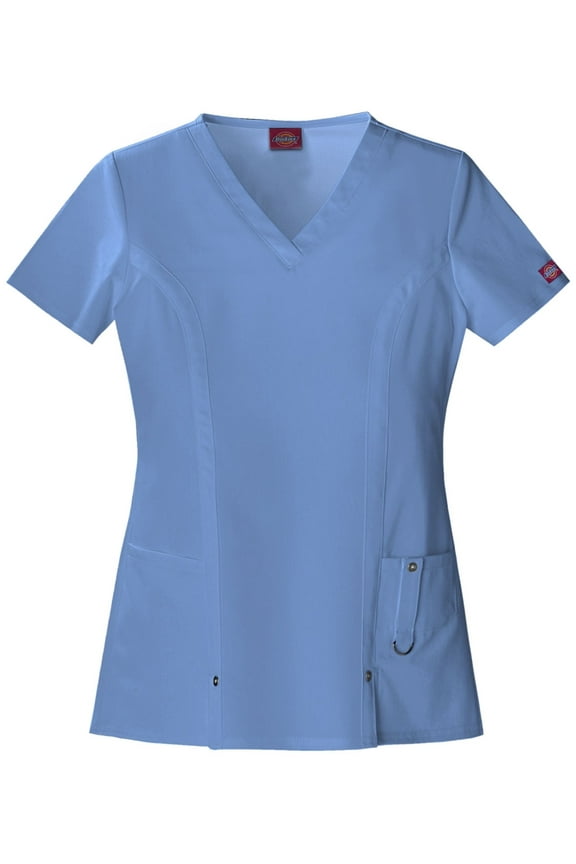Xtreme Stretch Scrubs Top for Women V-Neck 82851