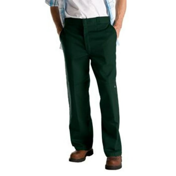 Dickies by Williamson Dickie Company Men's Loose Fit Double Knee Pants, Hunter Green, 44W x 34L