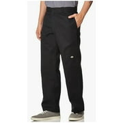 UNBRANDED Dickies Men's Loose Fit Double Knee Work Pants - D85283BLK 36W x 32L