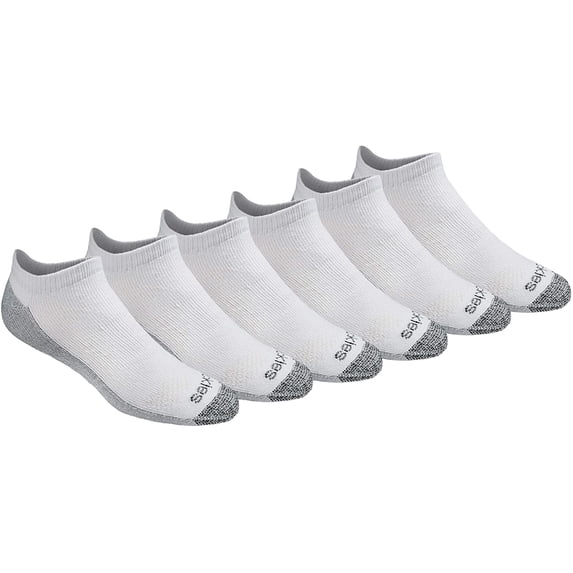 Dickies mens Dri-tech Moisture Control 6 Pairs Low Cut Socks I62001-100