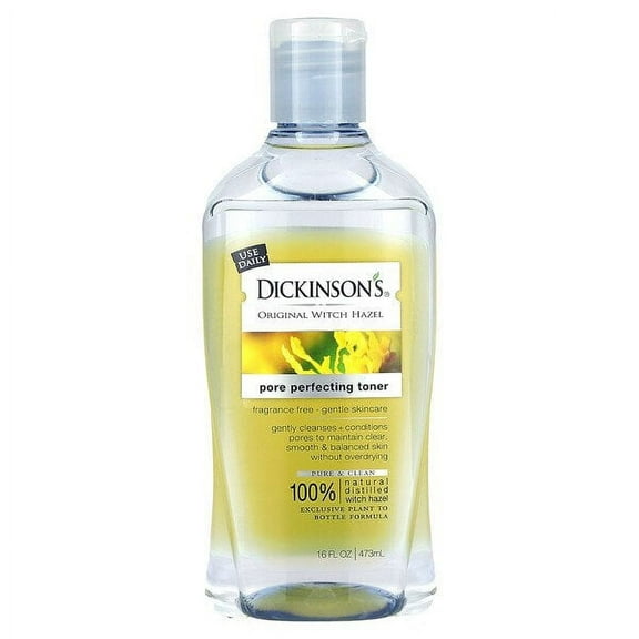 Dickinson Brands, Original Witch Hazel, Pore Perfecting Toner, 16 fl oz Pack of 3