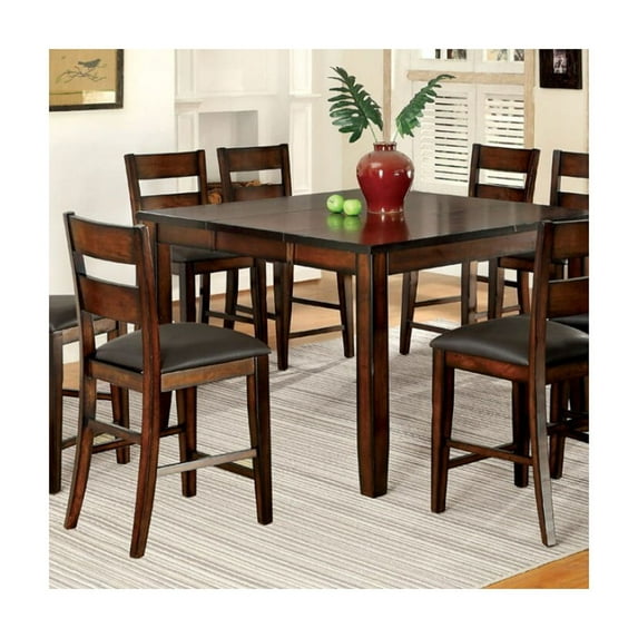 Dickinson II Cottage Style Dark Cherry Counter Height Table.